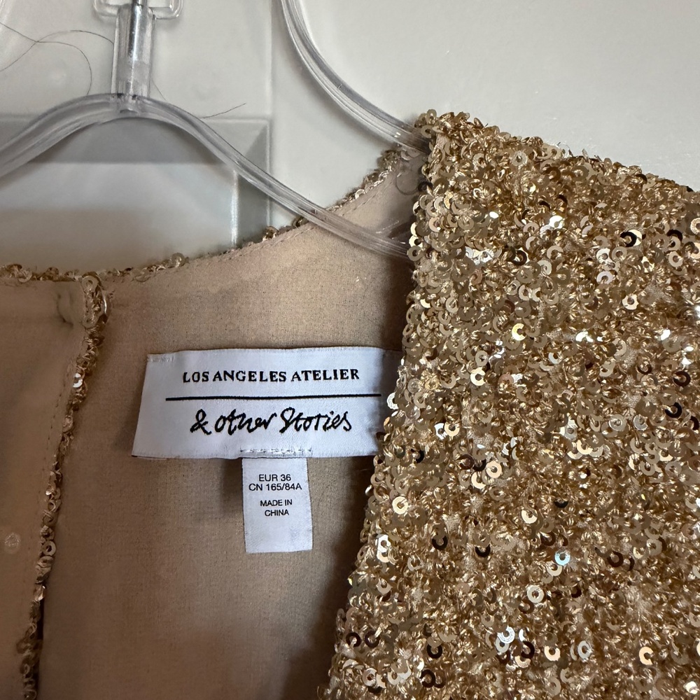 Gold Dress - Picture 3 of 4